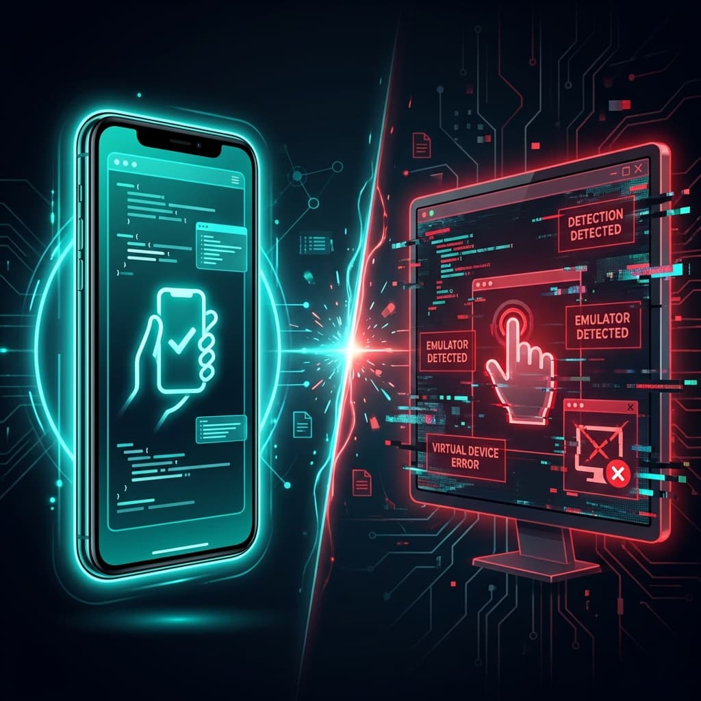 Real Phones vs Emulators for Instagram Automation