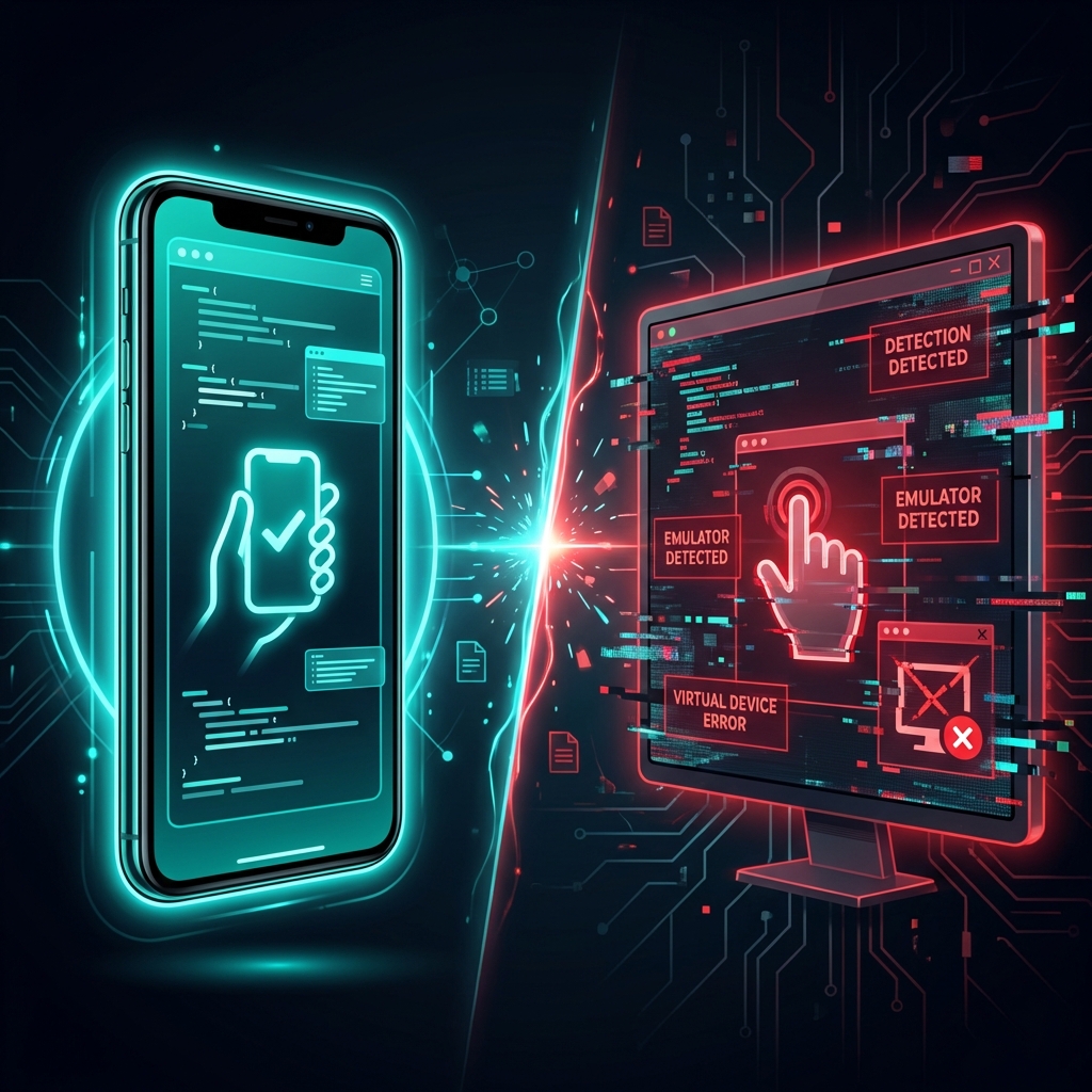 Real Phones vs Emulators for Instagram Automation